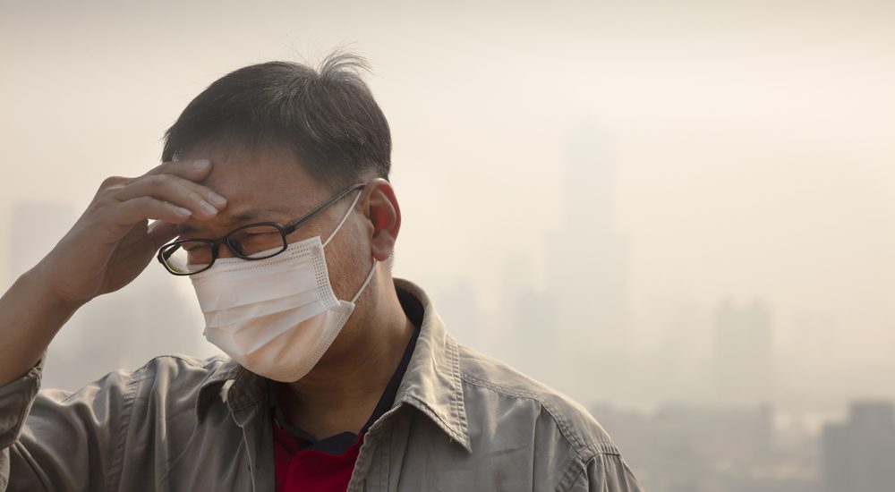légszennyezés Kínában